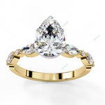 Load image into Gallery viewer, Accented Engagement Ring ENAC1497