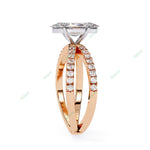 Load image into Gallery viewer, Accented Engagement Ring ENAC1539
