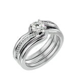 Load image into Gallery viewer, Bridal Sets Engagement Ring ENBR207