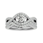 Load image into Gallery viewer, Bridal Sets Engagement Ring ENBR216