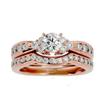 Load image into Gallery viewer, Bridal Sets Engagement Ring ENBR218