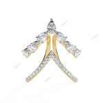 Load image into Gallery viewer, Curved Engagement Ring ENCU1180