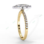 Load image into Gallery viewer, Halo Engagement Ring ENHA1054
