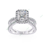 Load image into Gallery viewer, Halo Engagement Ring ENHA1086