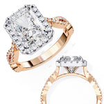 Load image into Gallery viewer, Halo Engagement Ring ENHA1106