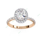 Load image into Gallery viewer, Halo Engagement Ring ENHA1112