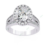 Load image into Gallery viewer, Halo Engagement Ring ENHA1124
