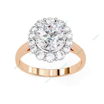 Load image into Gallery viewer, Halo Engagement Ring ENHA1134