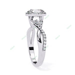 Load image into Gallery viewer, Halo Engagement Ring ENHA1163