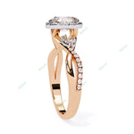 Load image into Gallery viewer, Halo Engagement Ring ENHA1163