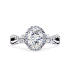 Load image into Gallery viewer, Halo Engagement Ring ENHA1163
