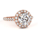 Load image into Gallery viewer, Halo Engagement Ring ENHA1168