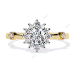 Load image into Gallery viewer, Halo Engagement Ring ENHA1181