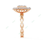 Load image into Gallery viewer, Halo Engagement Ring ENHA1206