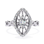 Load image into Gallery viewer, Halo Engagement Ring ENHA1206