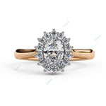 Load image into Gallery viewer, Halo Engagement Ring ENHA1502