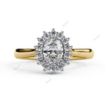 Load image into Gallery viewer, Halo Engagement Ring ENHA1502