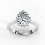 Load image into Gallery viewer, Halo Engagement Ring ENHA1505