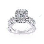 Load image into Gallery viewer, Halo Engagement Ring ENHA1544