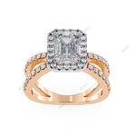 Load image into Gallery viewer, Halo Engagement Ring ENHA1544
