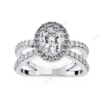 Load image into Gallery viewer, Halo Engagement Ring ENHA1546