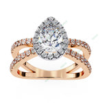 Load image into Gallery viewer, Halo Engagement Ring ENHA1548