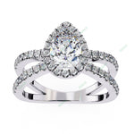 Load image into Gallery viewer, Halo Engagement Ring ENHA1548