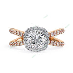 Load image into Gallery viewer, Halo Engagement Ring ENHA1549