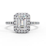 Load image into Gallery viewer, Halo Engagement Ring ENHA1569
