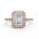 Load image into Gallery viewer, Halo Engagement Ring ENHA1569