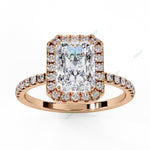 Load image into Gallery viewer, Halo Engagement Ring ENHA1570