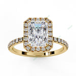 Load image into Gallery viewer, Halo Engagement Ring ENHA1570