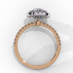 Load image into Gallery viewer, Halo Engagement Ring ENHA1571