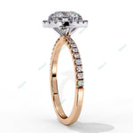 Load image into Gallery viewer, Halo Engagement Ring ENHA1571