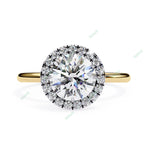 Load image into Gallery viewer, Halo Engagement Ring ENHA1587