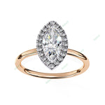 Load image into Gallery viewer, Halo Engagement Ring ENHA1589