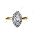Load image into Gallery viewer, Halo Engagement Ring ENHA1589