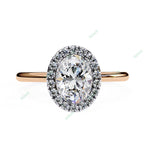 Load image into Gallery viewer, Halo Engagement Ring ENHA1590