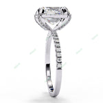 Load image into Gallery viewer, Hidden Accent Engagement Ring ENHI1053