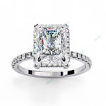 Load image into Gallery viewer, Hidden Accent Engagement Ring ENHI1053