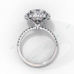 Load image into Gallery viewer, Hidden Halo Engagement Ring ENHI1056