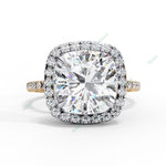 Load image into Gallery viewer, Hidden Halo Engagement Ring ENHI1056