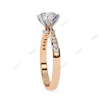 Load image into Gallery viewer, Hidden Halo Engagement Ring ENHI1068