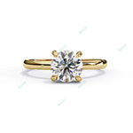 Load image into Gallery viewer, Hidden Accent Engagement Ring ENHI1072