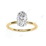 Load image into Gallery viewer, Hidden Halo Engagement Ring ENHI1075