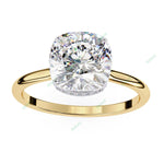 Load image into Gallery viewer, Hidden Halo Engagement Ring ENHI1076