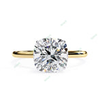 Load image into Gallery viewer, Hidden Halo Engagement Ring ENHI1076