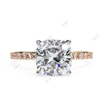 Load image into Gallery viewer, Hidden Halo Engagement Ring ENHI1077