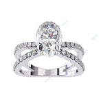 Load image into Gallery viewer, Hidden Halo Engagement Ring ENHI1084
