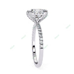 Load image into Gallery viewer, Hidden Accent Engagement Ring ENHI1088